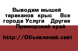 Выводим мышей ,тараканов, крыс. - Все города Услуги » Другие   . Приморский край